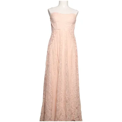 Avondjurk (Beige) van Danity Elastaan, Polyester
