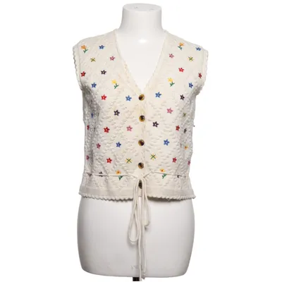 Gilet (Wit, Meerkleurig) van Anna + Nina Acryl, Polyamide