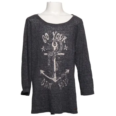 Sweater (Gray) from O'Neill Cotton, Polyester, Viscose
