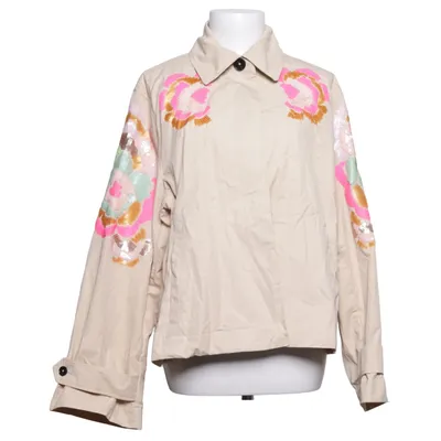 Jacka (Beige, Flerfärgad) från No. 1 Como Bomull, Nylon