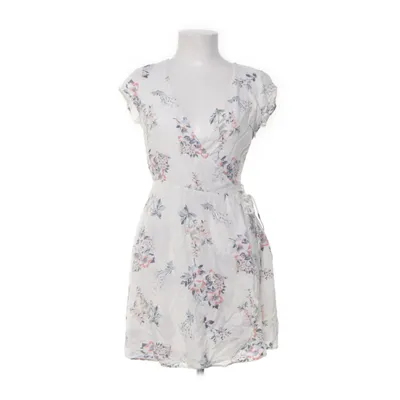 Wrap dress (White, Multicolored) from Hollister California Polyester, Viscose
