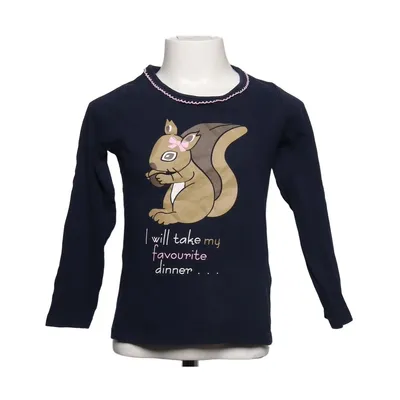 Lange mouwen shirt (Blauw) van Lupilu Katoen