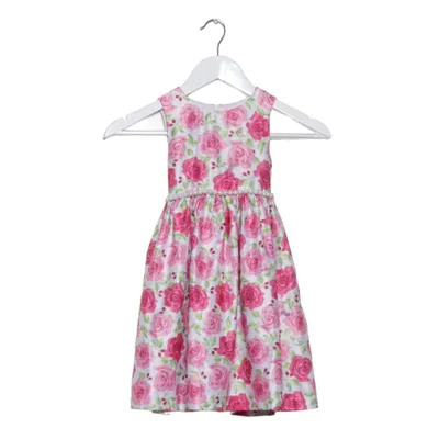 Kjole (Hvid, Pink, Grøn) fra American Princess Polyester