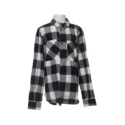 Flanellskjorta (Svart, Vit) från KappAhl Bomull