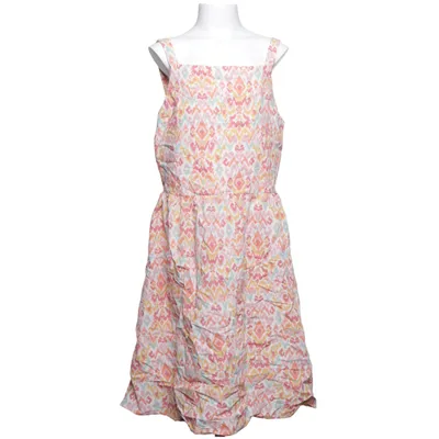 Dress (Pink, Orange, Green) from Mango Cotton, Polyester