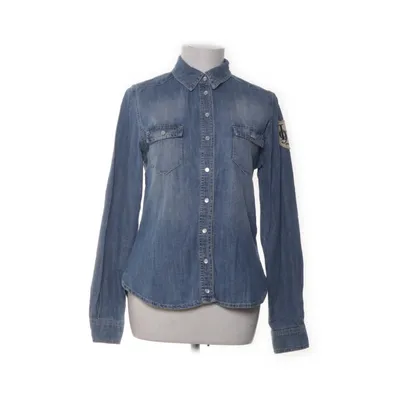 Denim blouse (Blauw) van Hunkydory