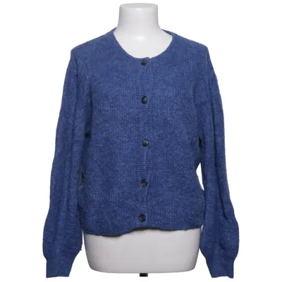 Strickjacke (Blau) von Kauf Dich Glücklich Acryl, Alpakawolle, Elasthan, Polyamid