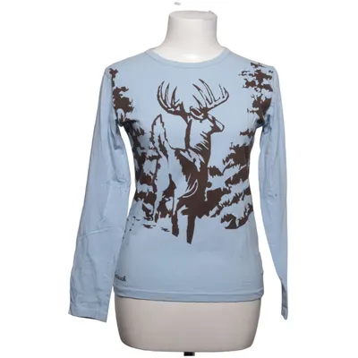 Lange mouwen shirt (Blauw, Bruin) van Alprausch Katoen, Elastaan