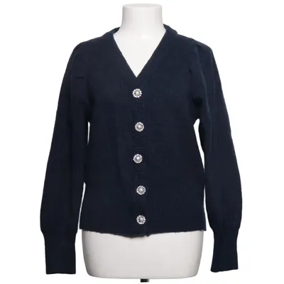 Cardigan (Bleu) de Lollys Laundry Acrylique, Élasthane, Polyester, Laine