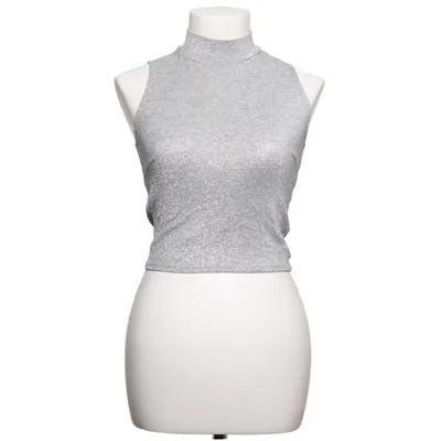 Crop top (Vendela tank) van Gina Tricot Elastaan, Polyamide, Viscose