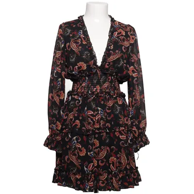 Jurk (Zwart, Meerkleurig) van IVIVI Elastaan, Polyester