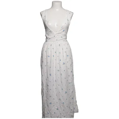 Zwangerschapsjurk (Wit, Blauw) van H&M Mama Katoen, Polyester