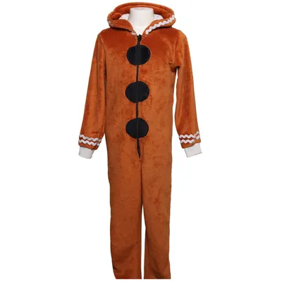 Onesie (Bruin, Wit) van L&D Polyester