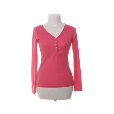 Henley shirt (Roze) Katoen, Polyester