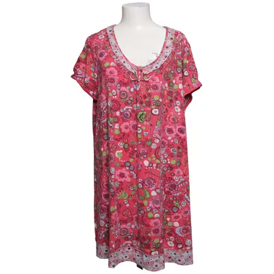 Robe (Rose, Multicolore) de Qiero Élasthane, Viscose