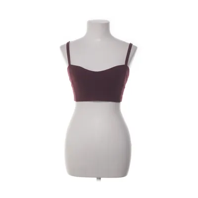Crop top (Rood) van Brandy Melville Katoen, Wol