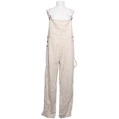 Salopette (Beige) de Big Star Coton, Lin