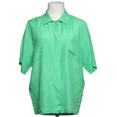 Short sleeve shirt (Green) from Nordiska Kompaniet Silk