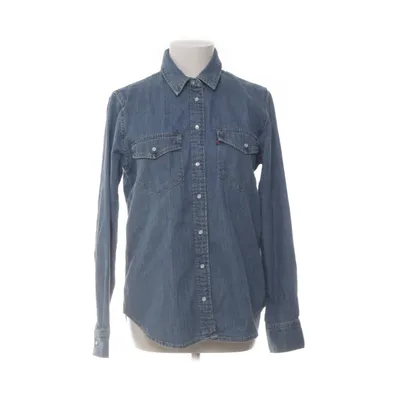 Denim blouse (Blauw) van Levi Strauss & Co Katoen