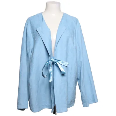 Wrap cardigan (Blue) from Malva Polyester