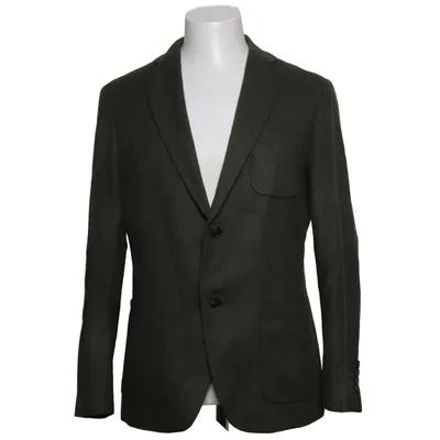 Blazer (Grøn) fra John Henric Kashmir, Uld
