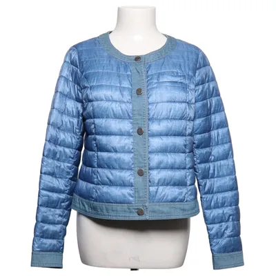 Letvægtsjakke (Blå) fra Madeleine Acetat, Polyester