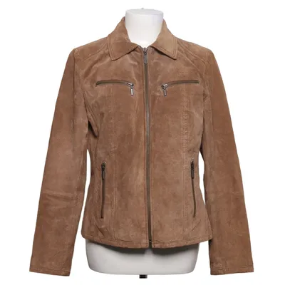 Leren jack (Sirel) van Petroff Katoen, Leer, Polyester