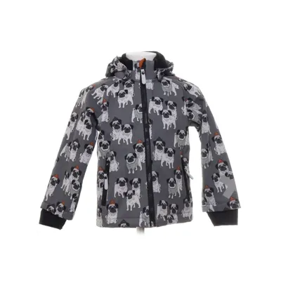 Allvädersjacka (Grå, Flerfärgad) från Lindex Kids Elastan, Polyester