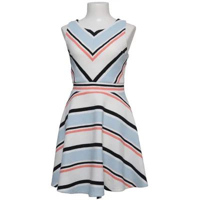 Robe (Blanc, Bleu, Multicolore) de Xhilaration Élasthane, Polyester