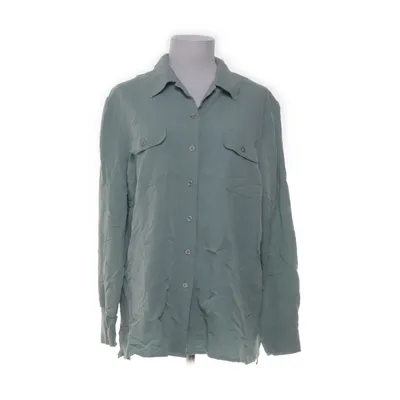 Skjorta (Grön) från Collection by Lindex Viskos, Linne, Polyester