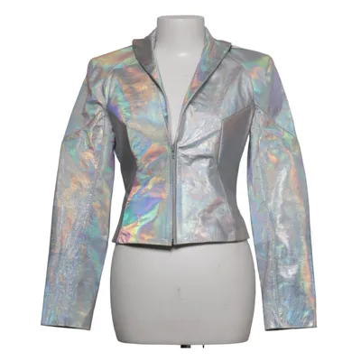 Leather jacket (Silver, Multicolored) from Plein Sud Leather