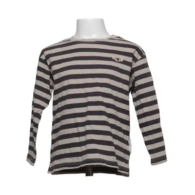 Långärmad t-shirt (Beige, Svart) från Minories Bomull
