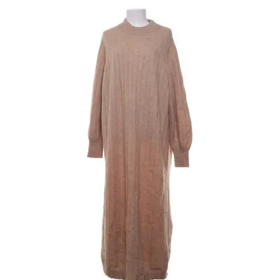 Maxikjole (Beige) fra Selected Femme Elastan, Nylon, Uld