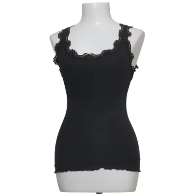 Tanktop (Zwart) van Rosemunde Mohair, Polyamide, Wol