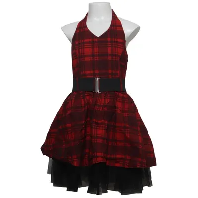 Robe dos-nu (Rouge, Noir) de Kids by Lindex Coton, Polyester
