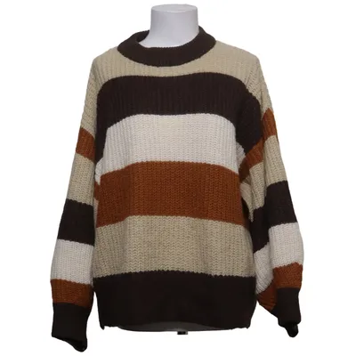 Tröja (Brun, Beige, Vit) från Monki Akryl, Mohair