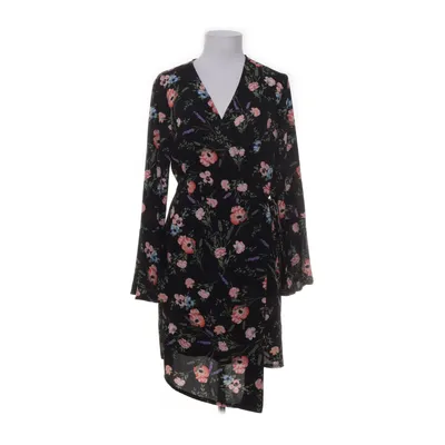 Wikkeljurk (Zwart, Meerkleurig) van New Look Polyester, Elastaan