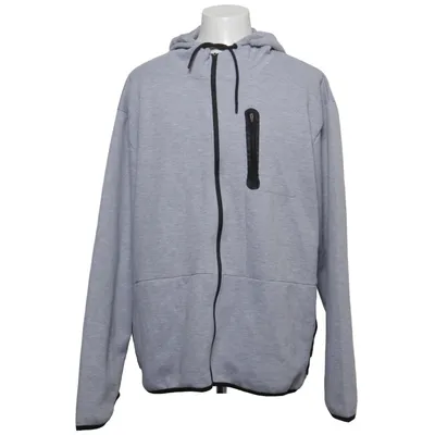 Huvtröja (Grå) från VRS Sport Bomull, Återvunnen polyester