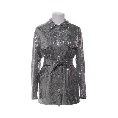 Jacka (Silverfärgad) från Bershka Elastan, Polyamid, Polyester