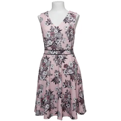 Jurk (Roze, Zwart, Wit) van Bodyflirt Elastaan, Polyester
