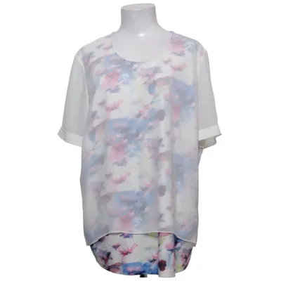 Top (Hvid, Flerfarvet) fra Judith Williams Elastan, Polyester