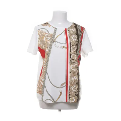 T-shirt (Wit, Meerkleurig) van Zara Basic Elastaan, Polyester