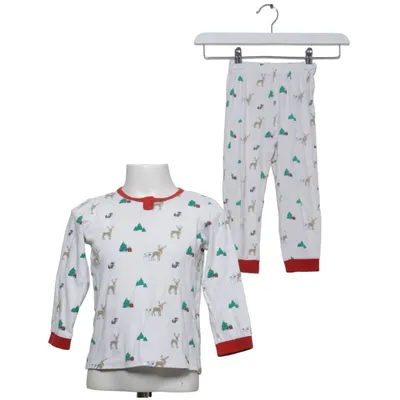 Pyjamas (Vit, Röd, Flerfärgad) från Tchibo Ekologisk bomull
