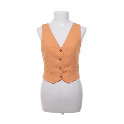 Kostuumgilet (Oranje) van Divided by H&M Linnen, Viscose, Polyester