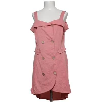 Dress (Pink) from Dressfo Polyester, Viscose