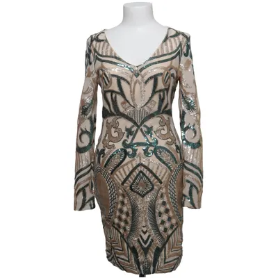 Cocktailjurk (Beige, Goud, Turquoise) van Soky & Soka Polyester