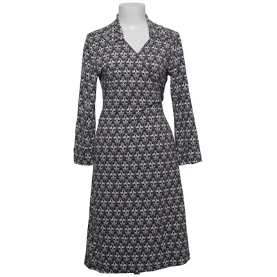 Wikkeljurk (Grijs, Wit) van Vera Velour Elastaan, Viscose