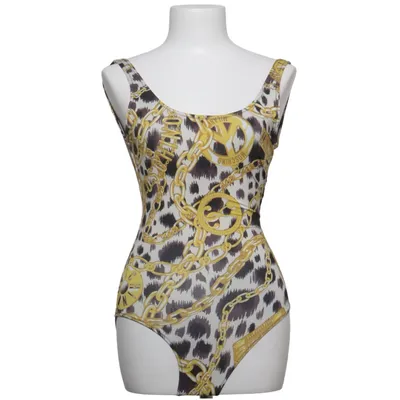 Maillot de bain une pièce (Beige, Multicolore) de H&M x Moschino Polyester, Élasthane, Polyamide