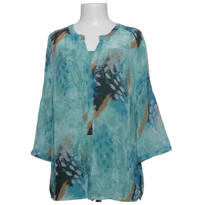 Blouse (Blue, Multicolored) from Ambria Polyester