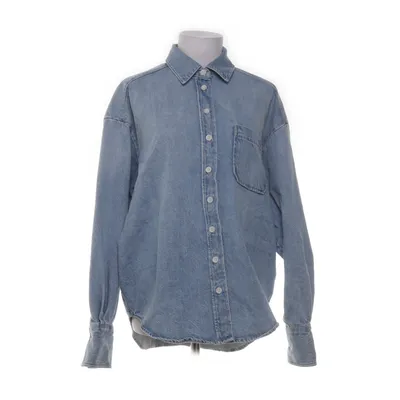 Denim blouse (Blauw) van Djerf Avenue Katoen